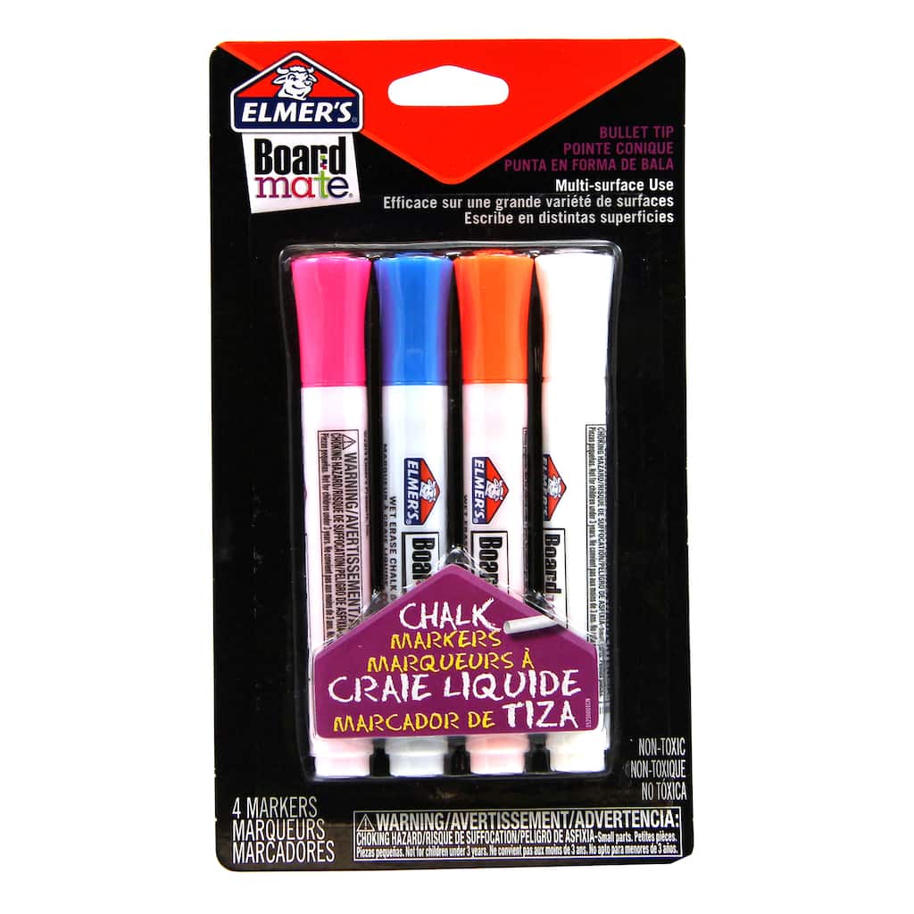 Buy The Elmer S Board Mate Wet Erase Chalk Markers At Michaels